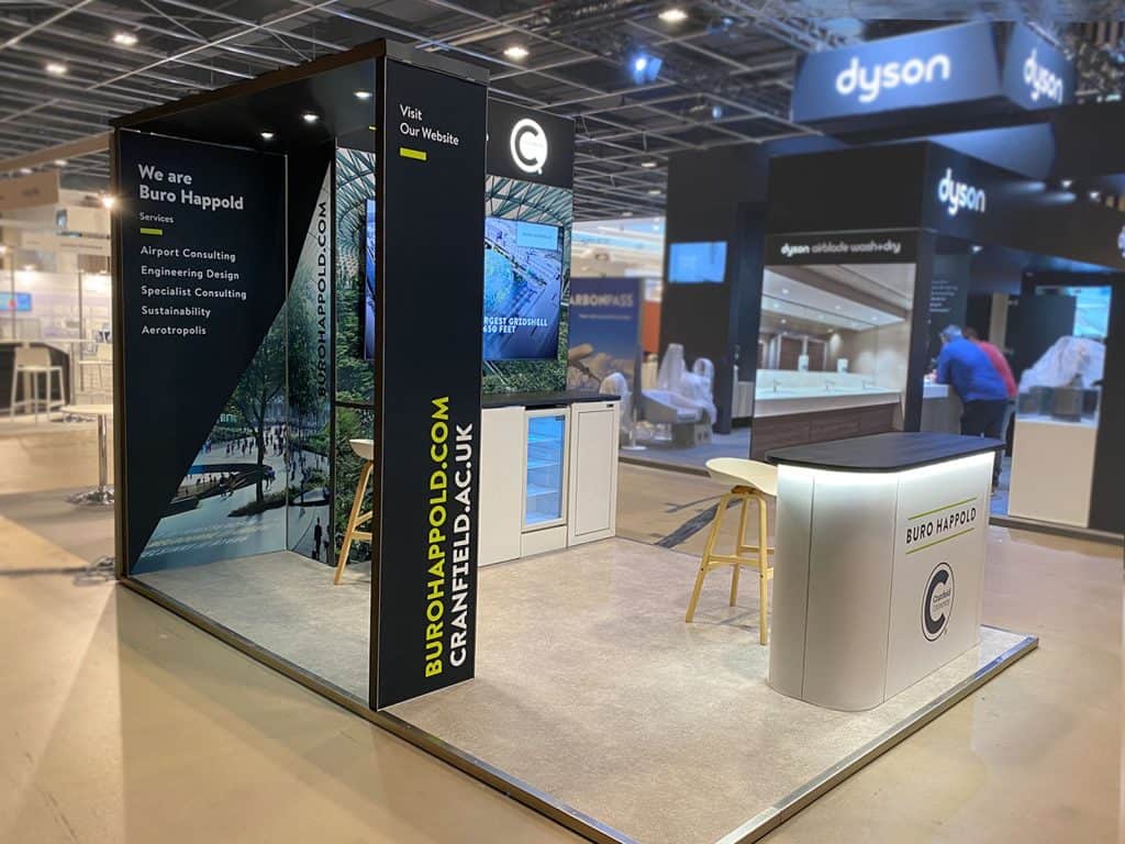 Buro Happold Exhibition Stand, Passenger Terminal EXPO at Portes de Versailles,