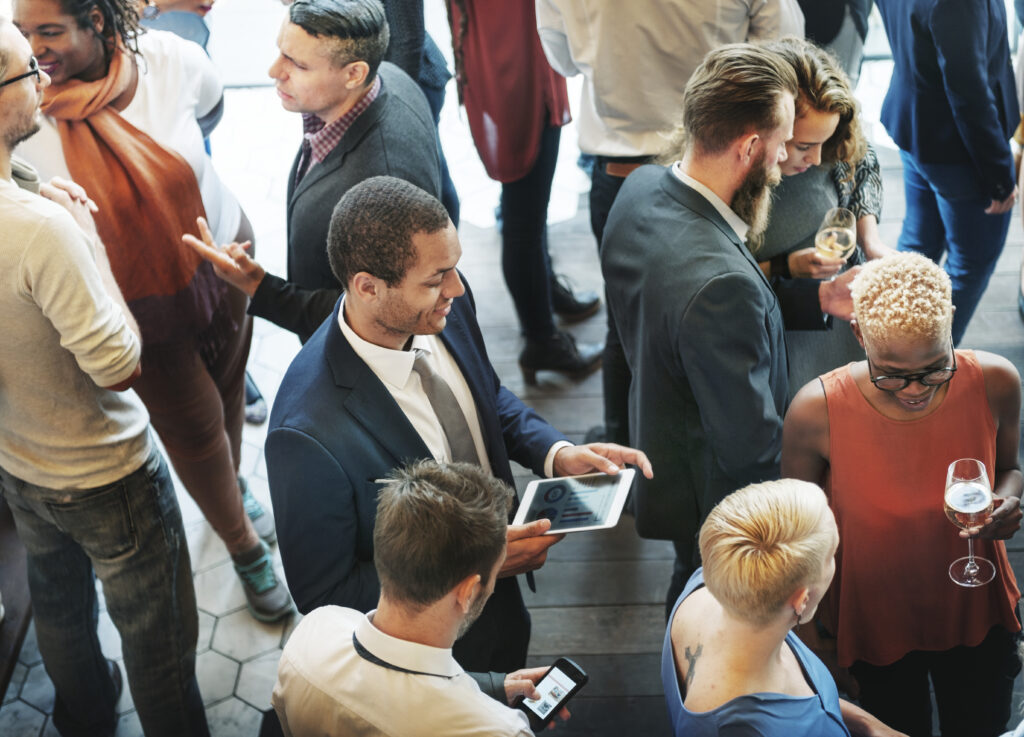 in person networking